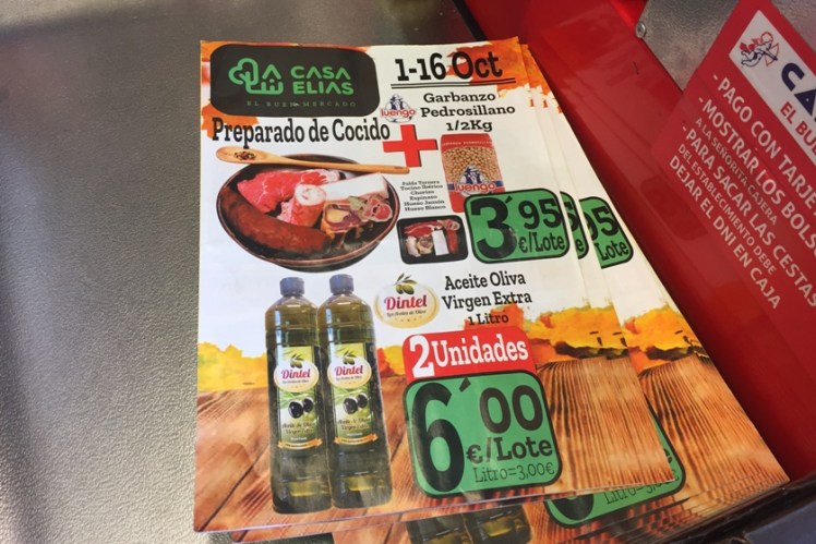aceite promocion dos